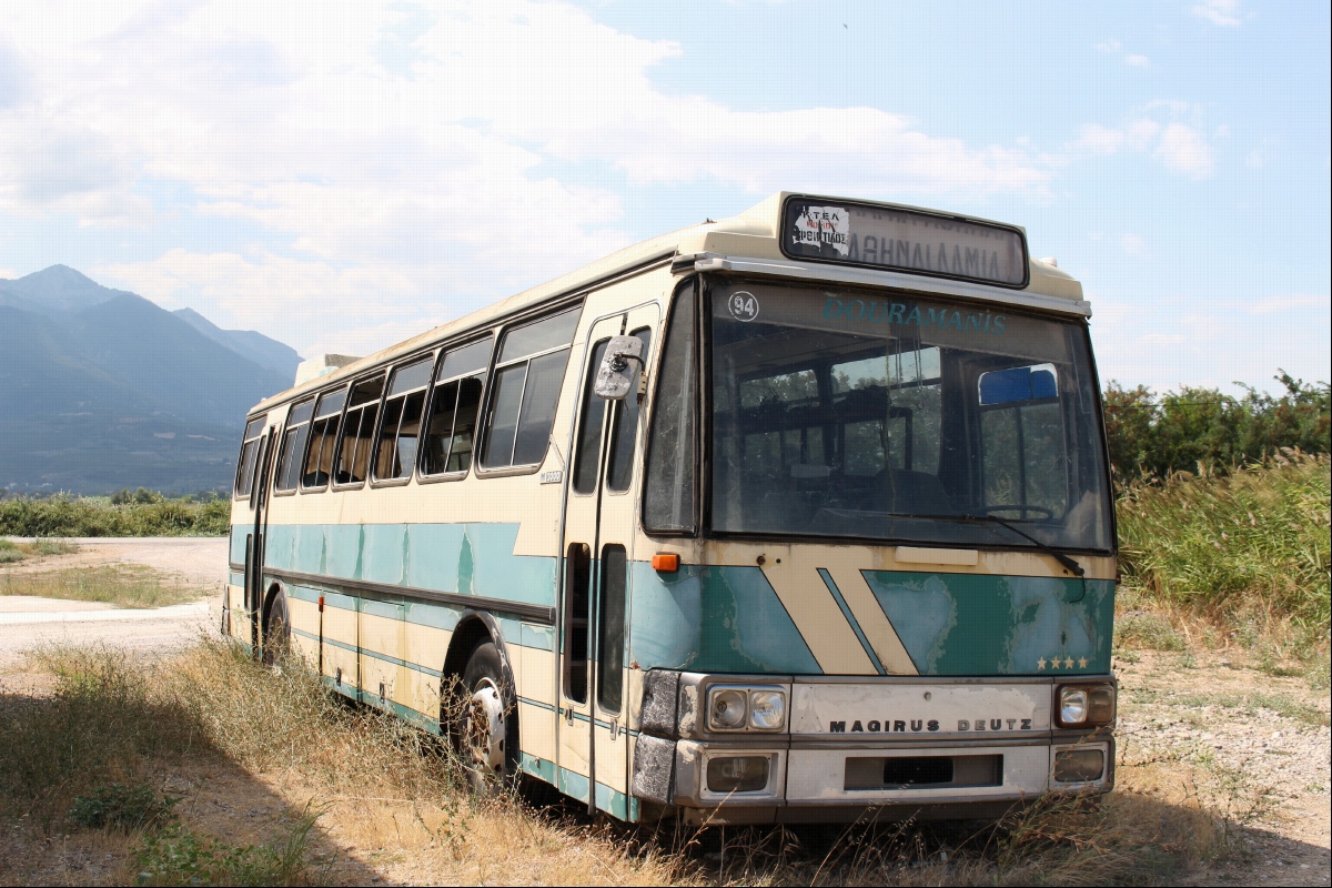 Greece, Magirus-Deutz Hellas M2000 # 94; Greece — Scrapped and abandoned buses