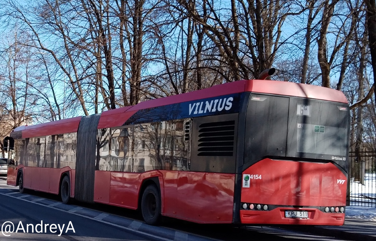 Lithuania, Solaris Urbino IV 18 # 4154