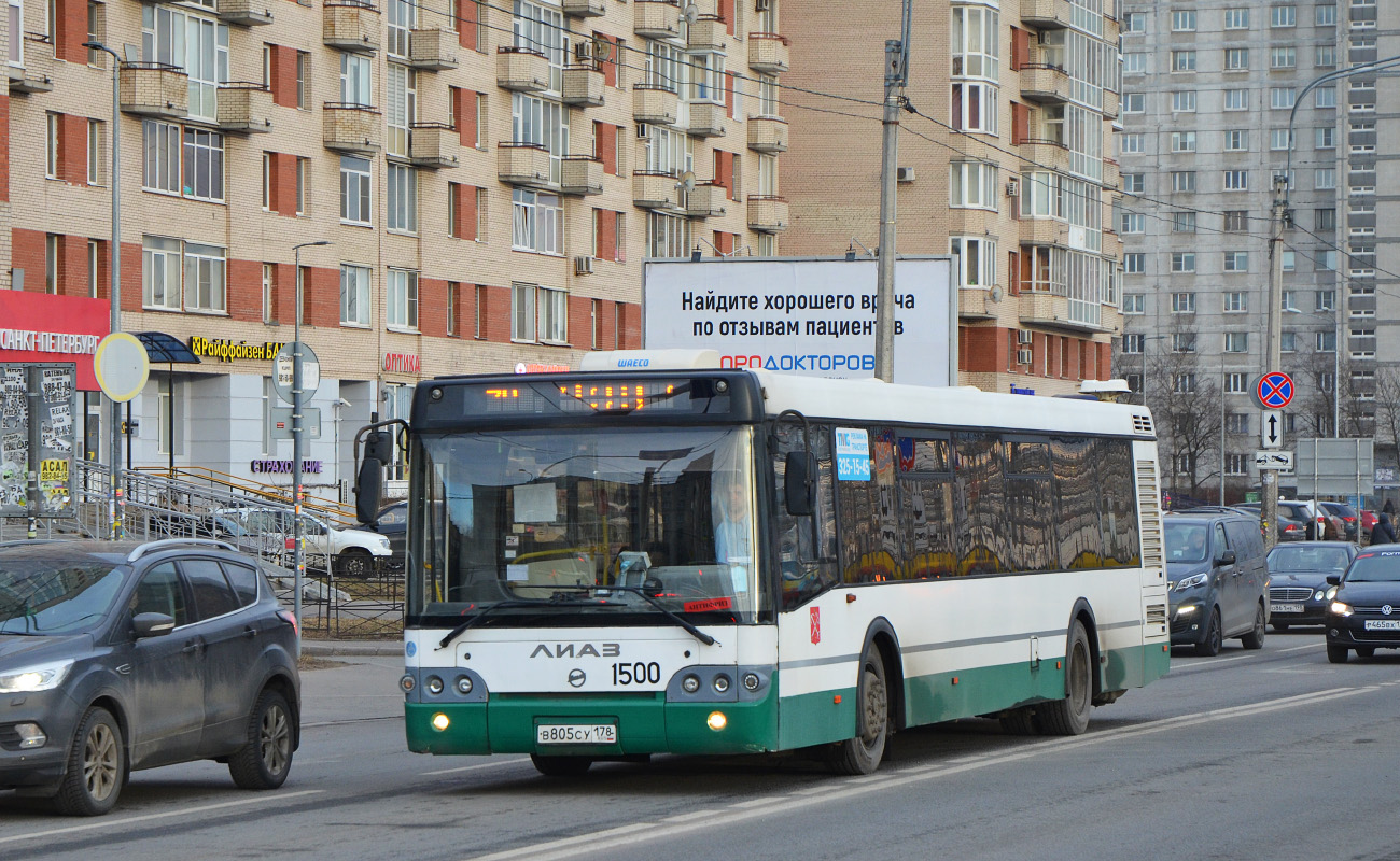 Saint Petersburg, LiAZ-5292.60 # 1500