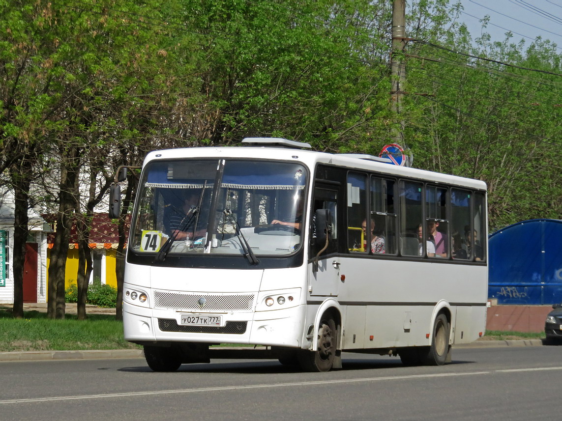 Kirov region, PAZ-320412-05 "Vector" # У 027 ТК 777