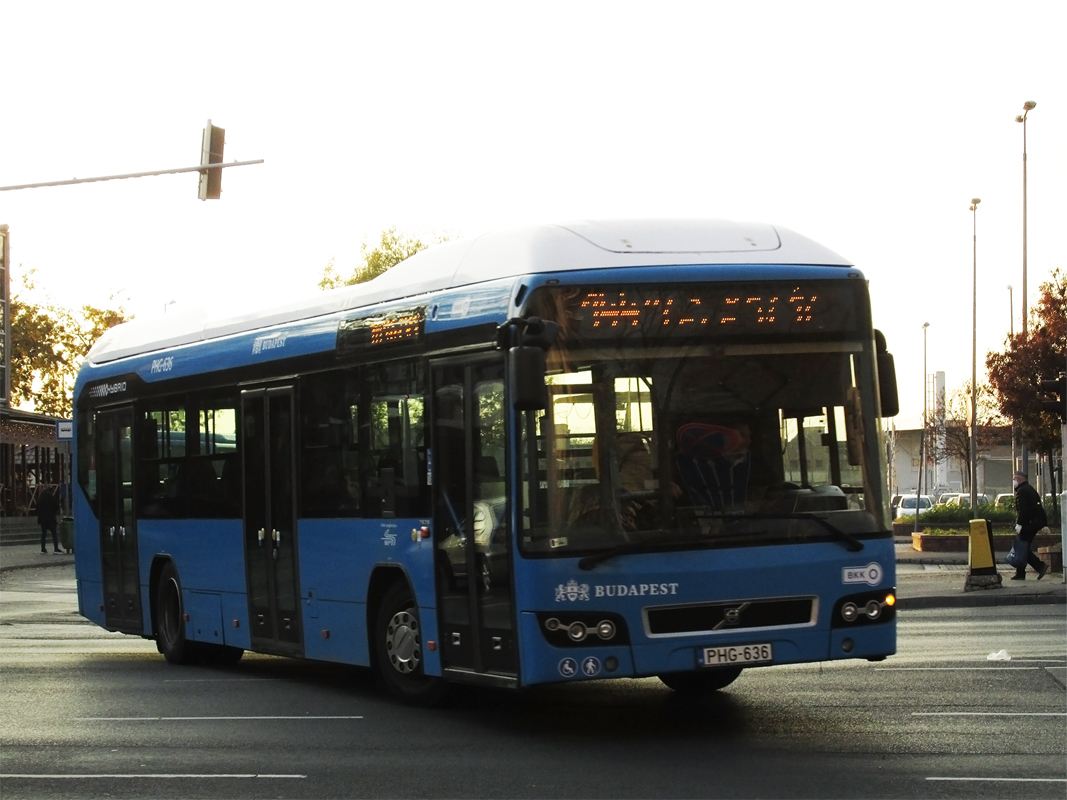 Hungary, Volvo 7700 Hybrid # PHG-636