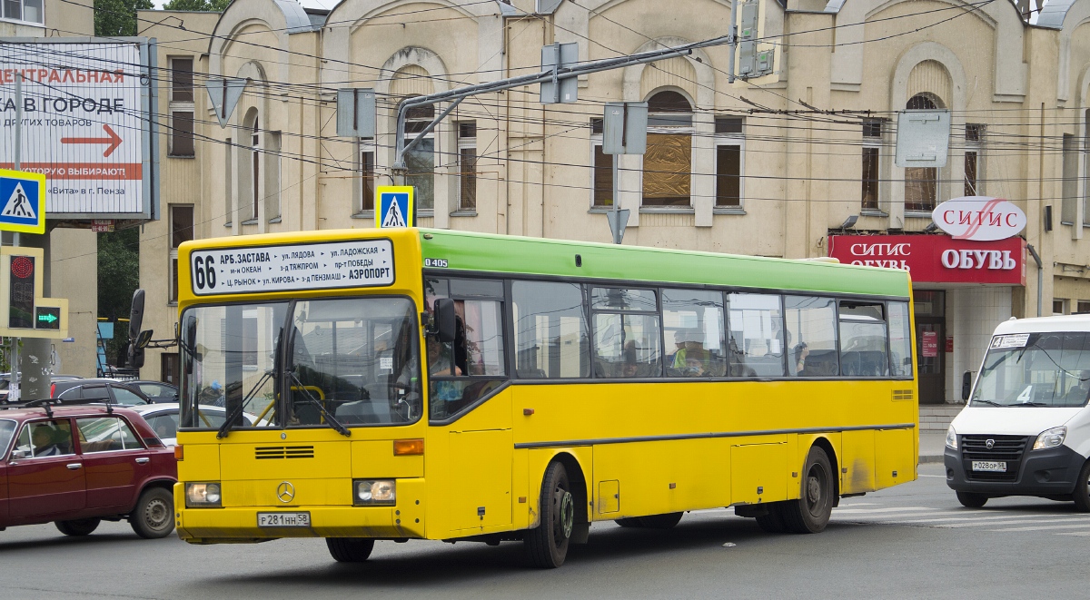 Penza region, Mercedes-Benz O405 # Р 281 НН 58