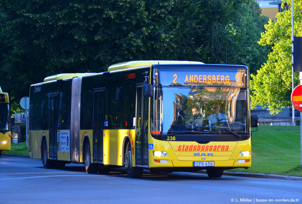 Sweden, MAN A23 Lion's City G NG323 # 236