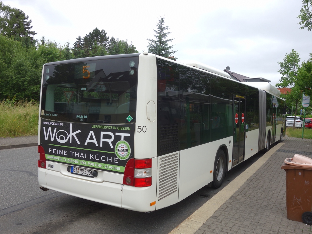 Hesse, MAN A23 Lion's City G NG313 CNG # 50