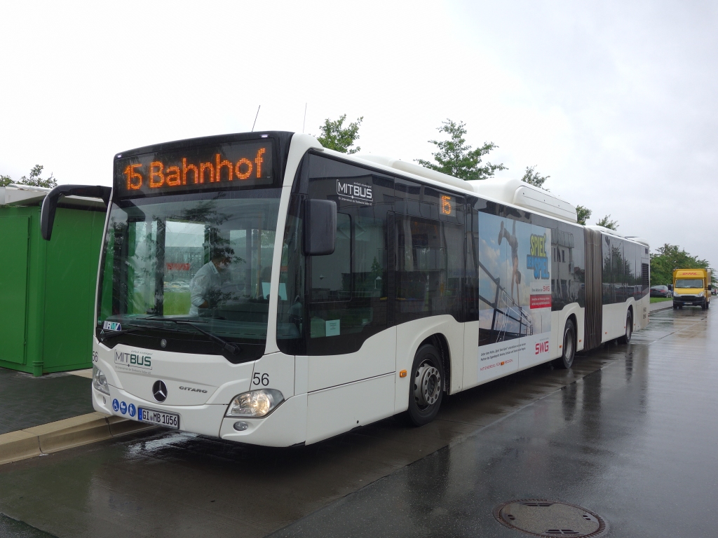 Hesse, Mercedes-Benz Citaro C2 G NGT # 56