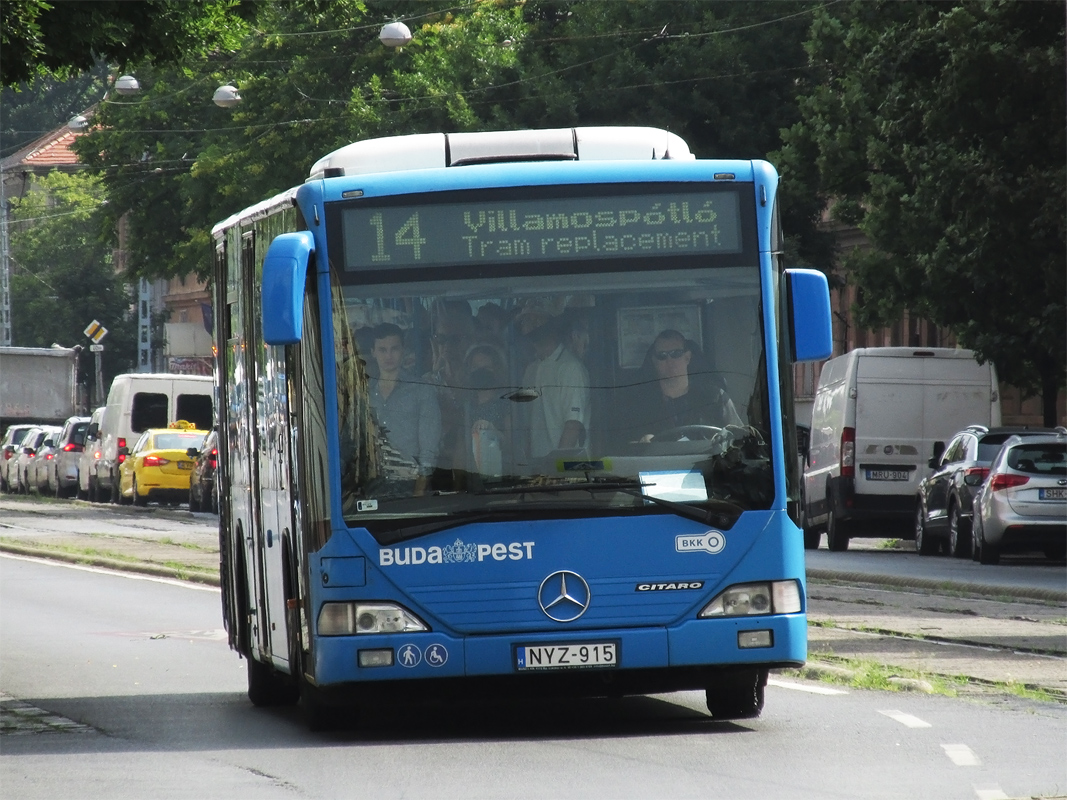 Hungary, Mercedes-Benz O530 Citaro # NYZ-915