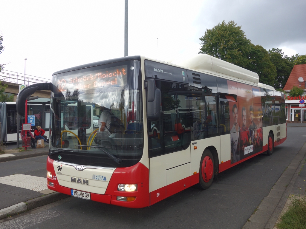 Hesse, MAN A21 Lion's City NL313 CNG # 39