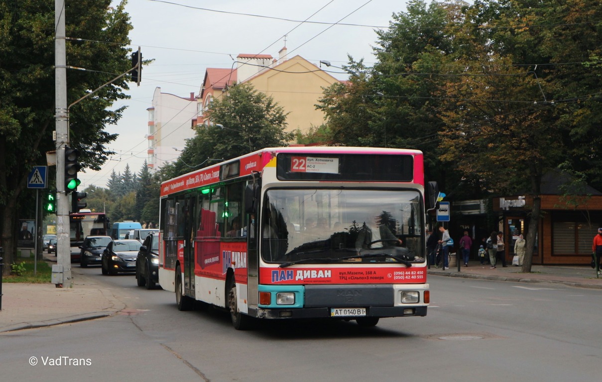 Ivano-Frankovsk region, MAN A12 EL202 # AT 0140 BI