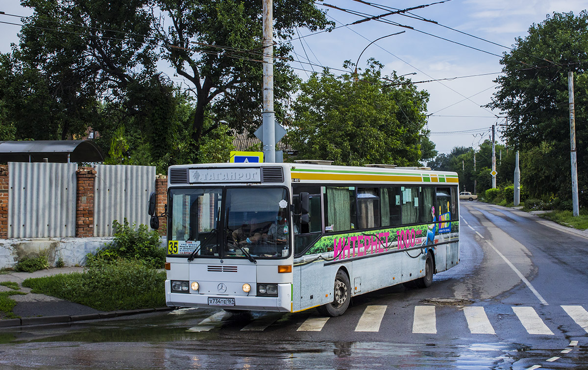 Rostov region, Mercedes-Benz O407 # Х 734 ТЕ 161