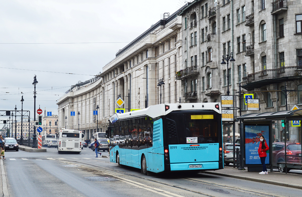 Saint Petersburg, MAZ-303.065 # 8199