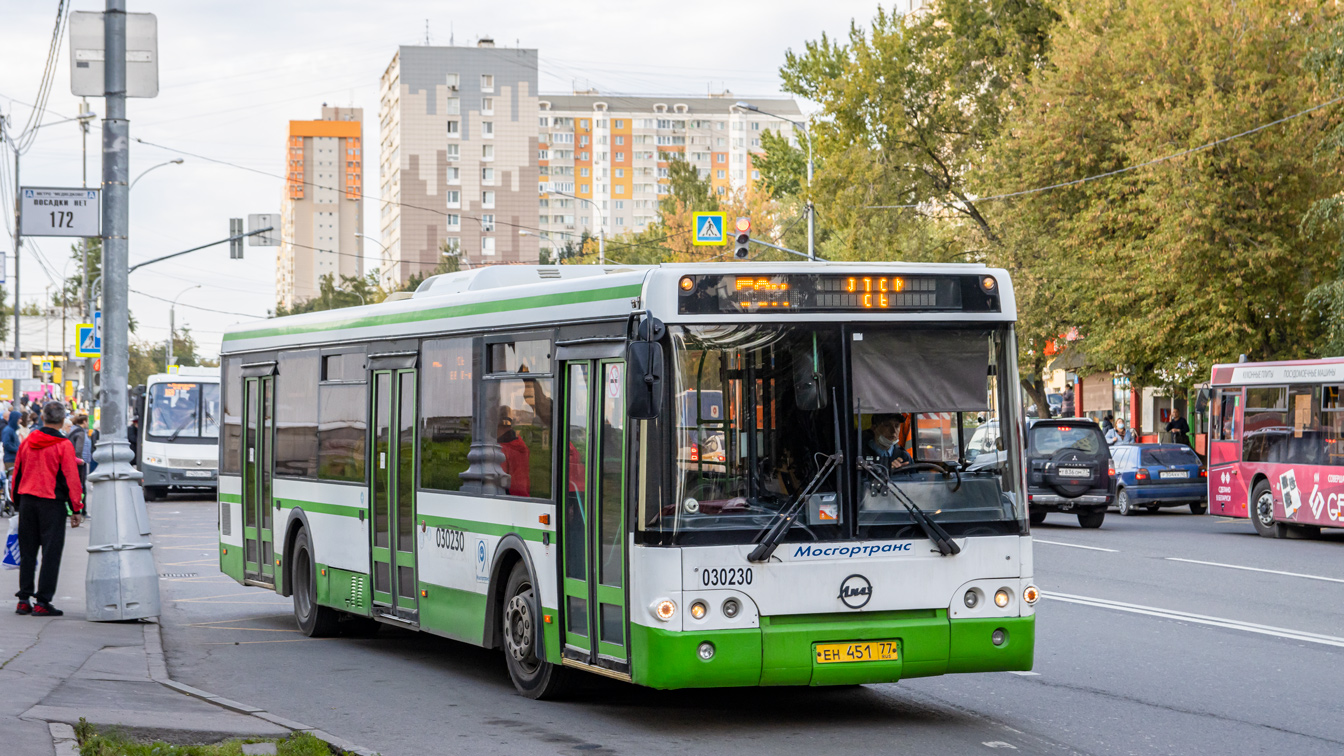 Moscow, LiAZ-5292.21 # 030230