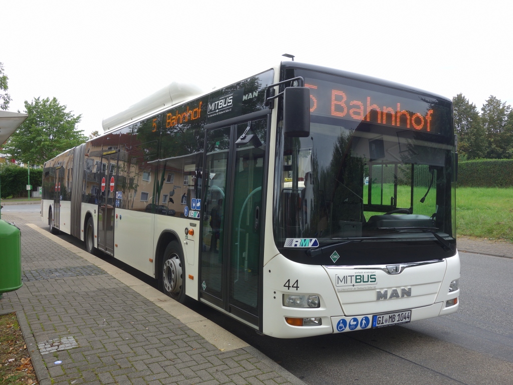Germany, MAN A23 Lion's City G NG313 CNG # 44