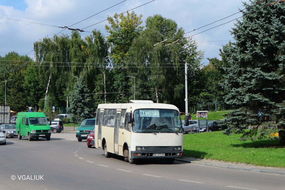 Lvov region, Bogdan A091 # BC 4233 BA