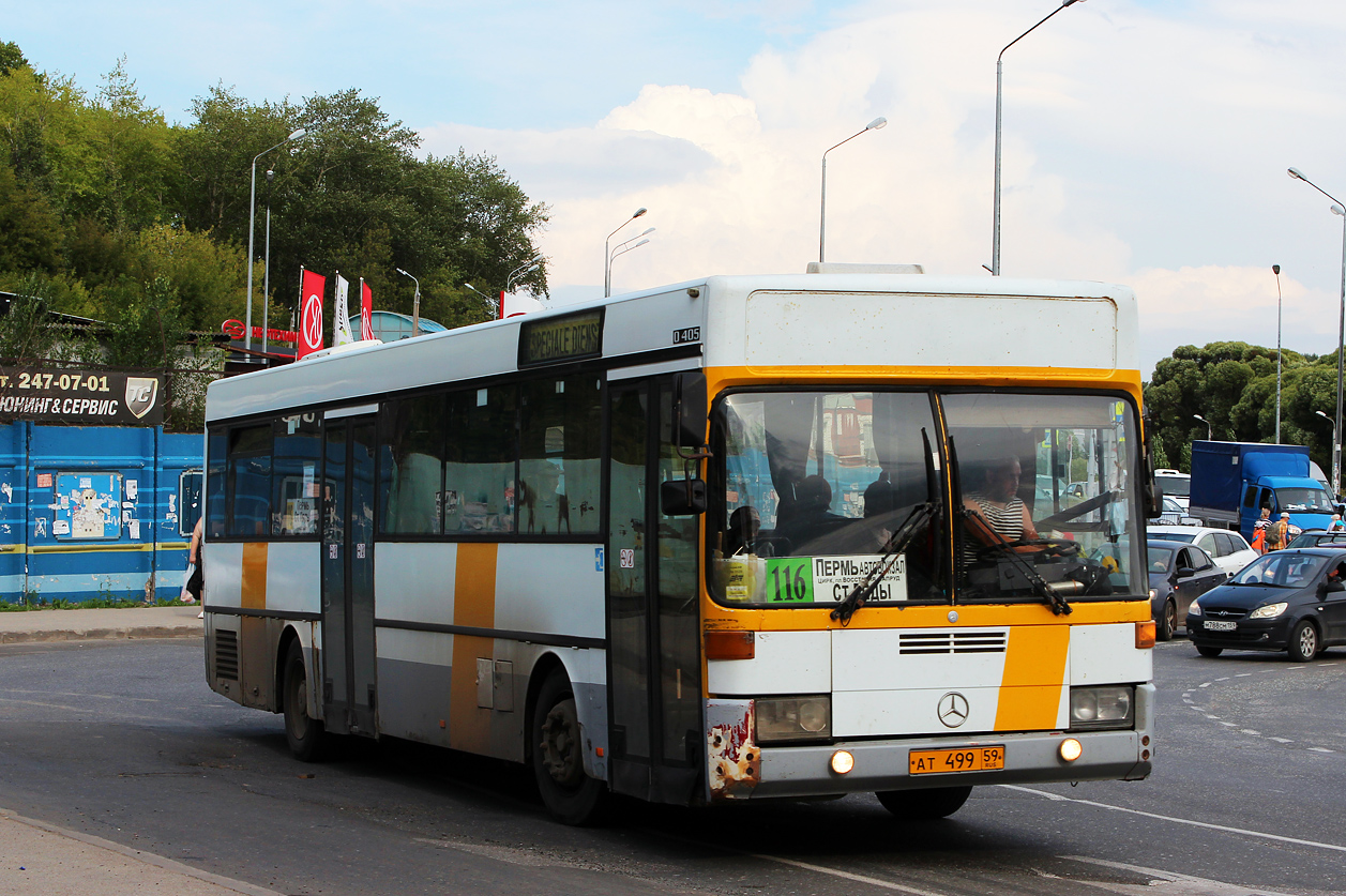 Perm region, Mercedes-Benz O405 # АТ 499 59