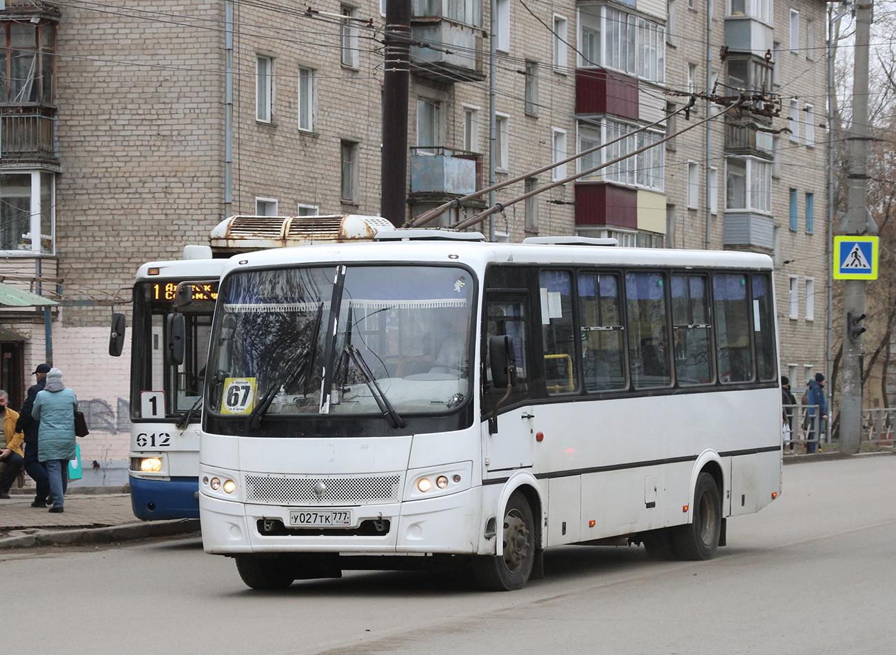 Kirov region, PAZ-320412-05 "Vector" # У 027 ТК 777