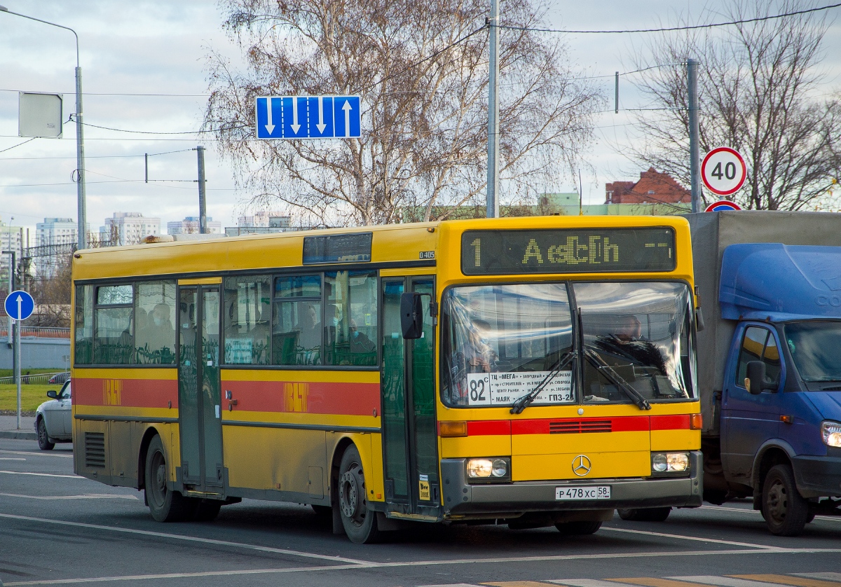 Penza region, Mercedes-Benz O405 # Р 478 ХС 58