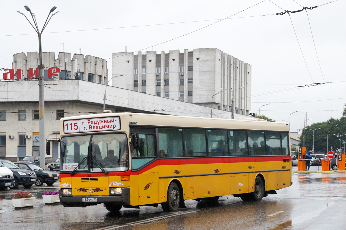 Vladimir region, Mercedes-Benz O405 # Е 894 МО 33