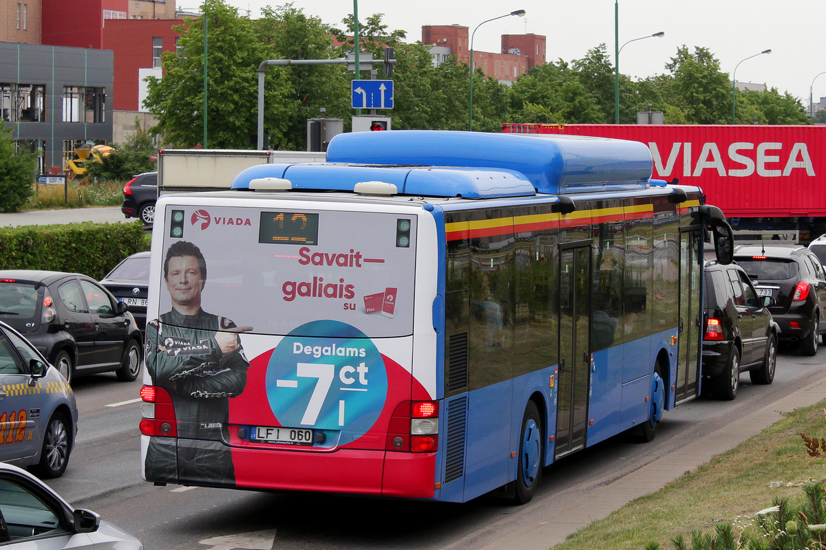 Lithuania, MAN A21 Lion's City NL273 CNG # 60
