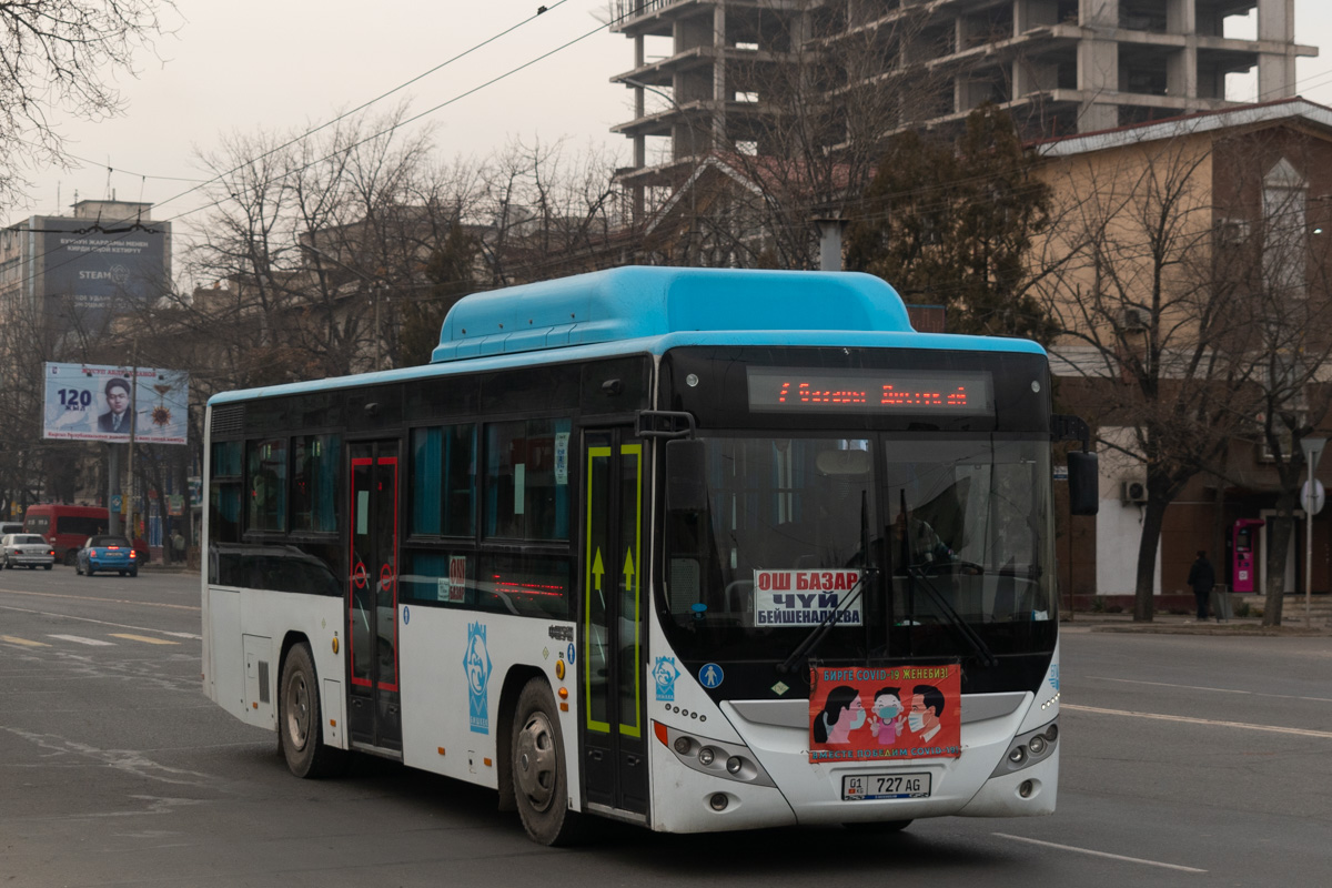 Kyrgyzstan, Yutong ZK6108HGH # 01 727 AG