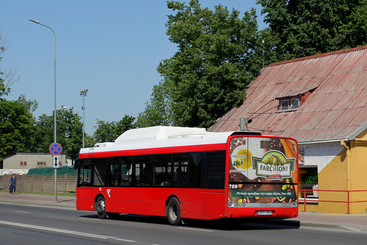 Lithuania, Solaris Urbino III 12 CNG # 789