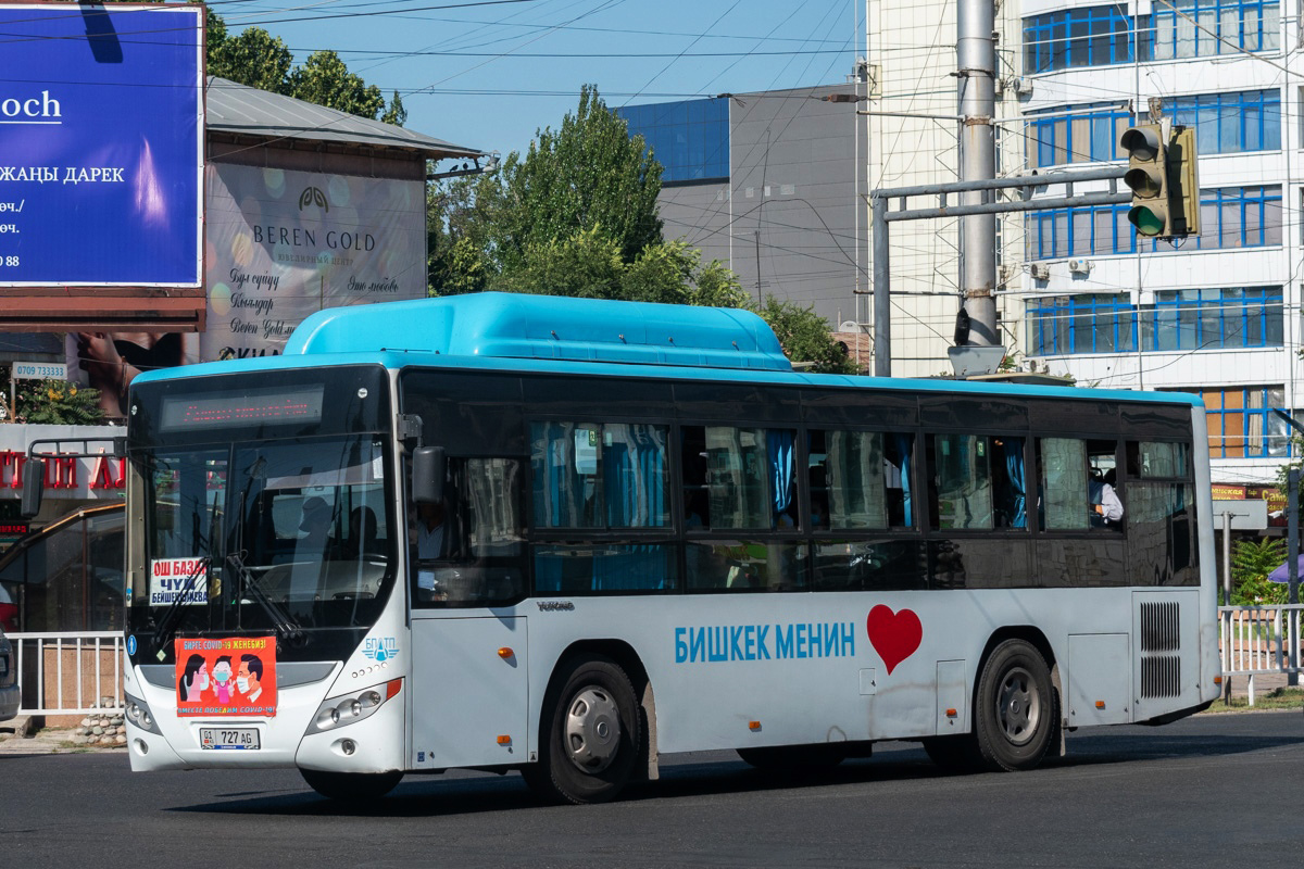 Kyrgyzstan, Yutong ZK6108HGH # 01 727 AG