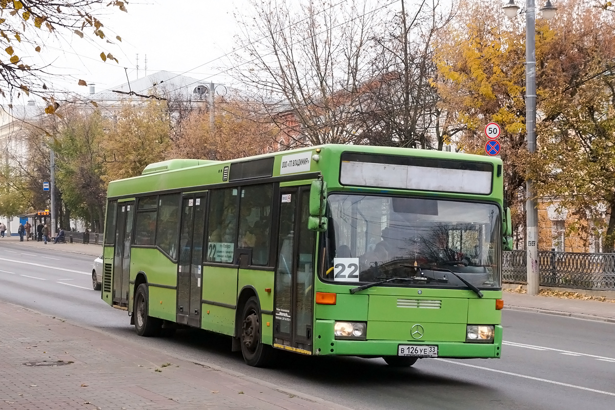Vladimir region, Mercedes-Benz O405N2 # В 126 УЕ 33