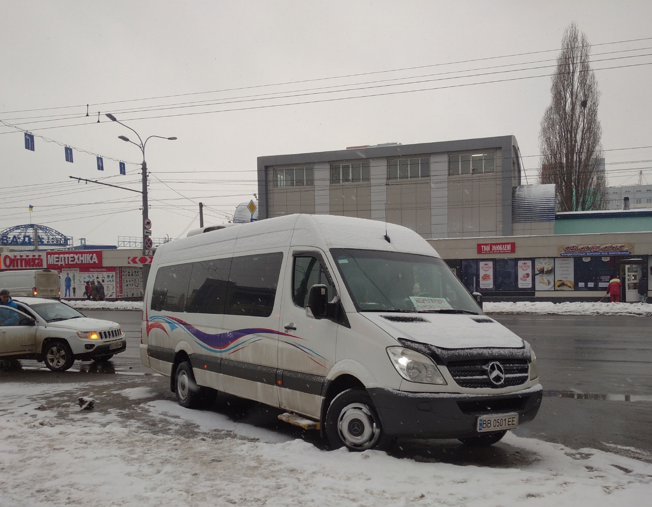 Lugansk region, Mercedes-Benz Sprinter Transfer 55 # BB 0501 EE