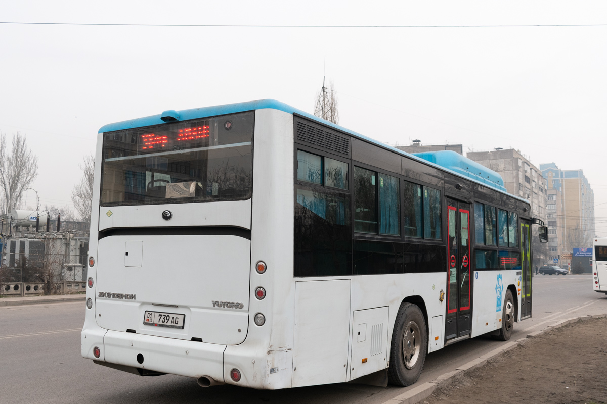 Kyrgyzstan, Yutong ZK6108HGH # 01 739 AG