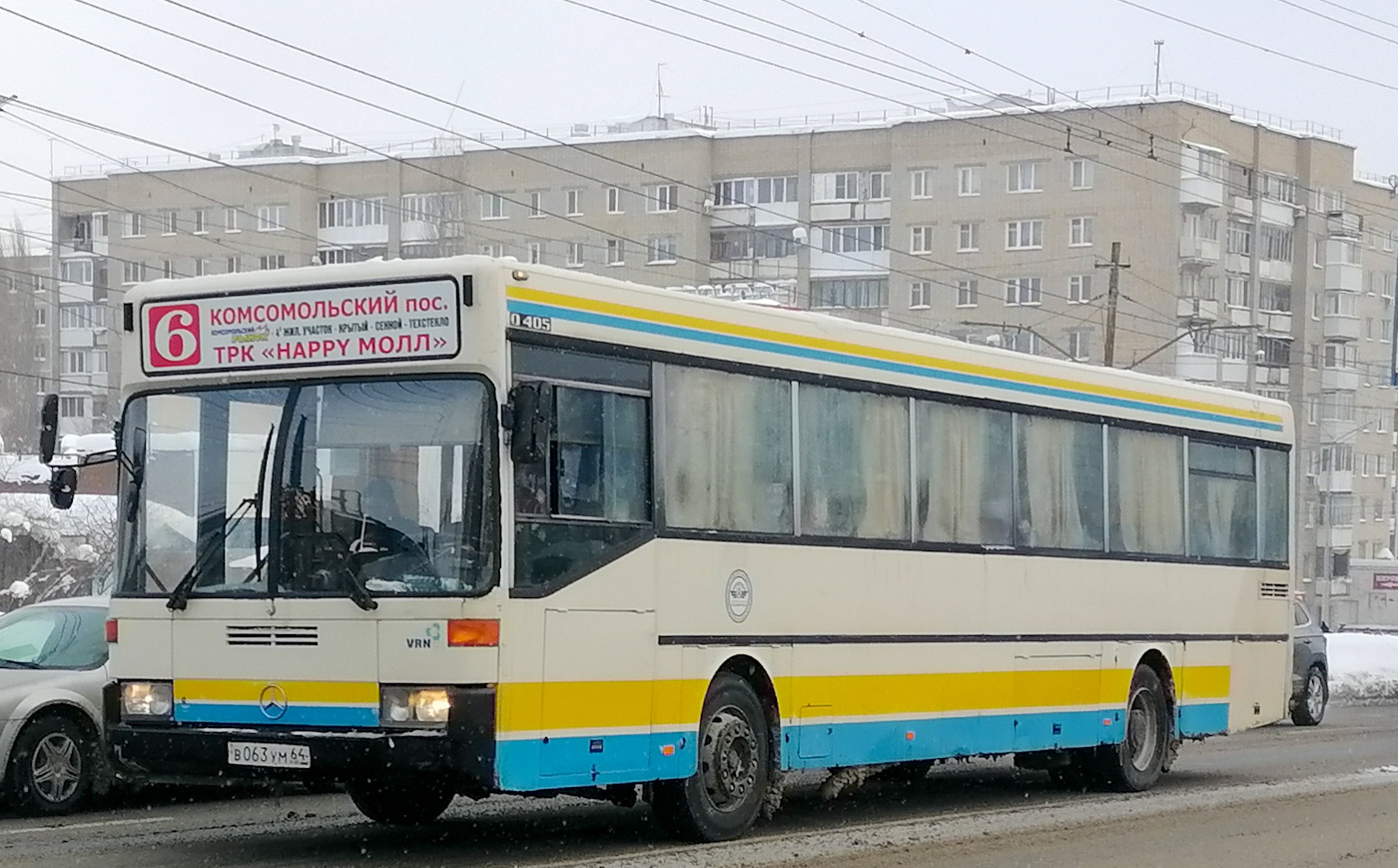 Saratov region, Mercedes-Benz O405 # В 063 УМ 64