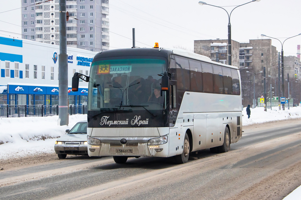 Perm region, Yutong ZK6122H9 # С 584 ОТ 18