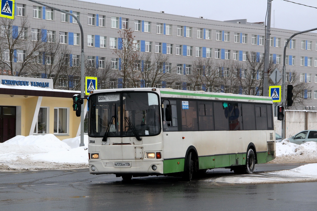 Saint Petersburg, LiAZ-5293.60 # 3656