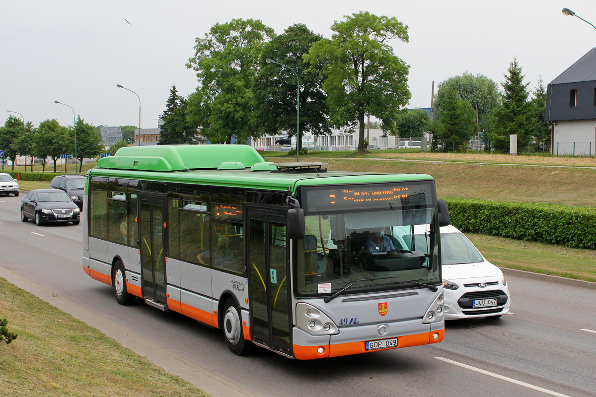 Lithuania, Irisbus Citelis 12M CNG # 49