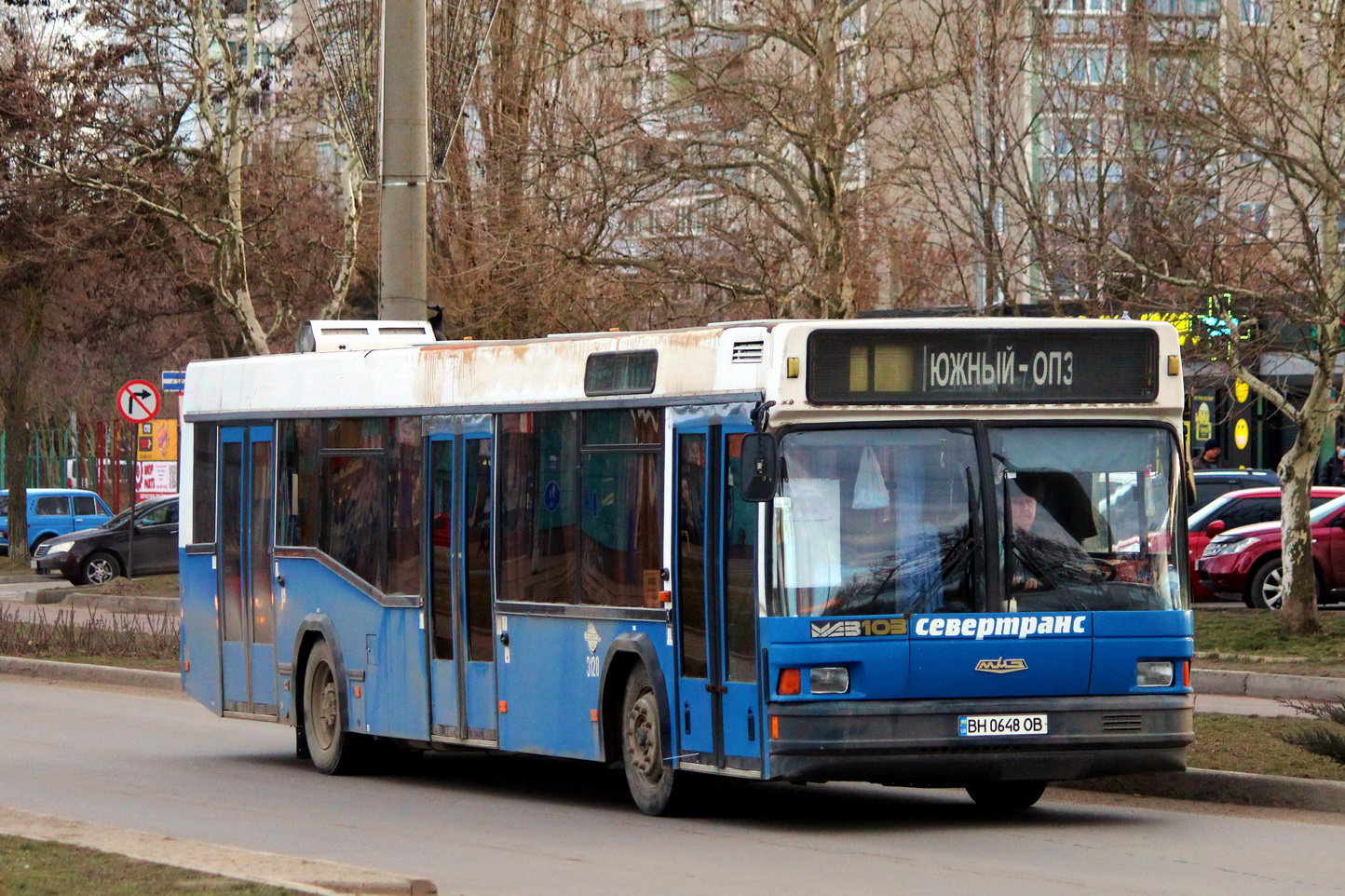 Odessa region, MAZ-103.075 # 3128