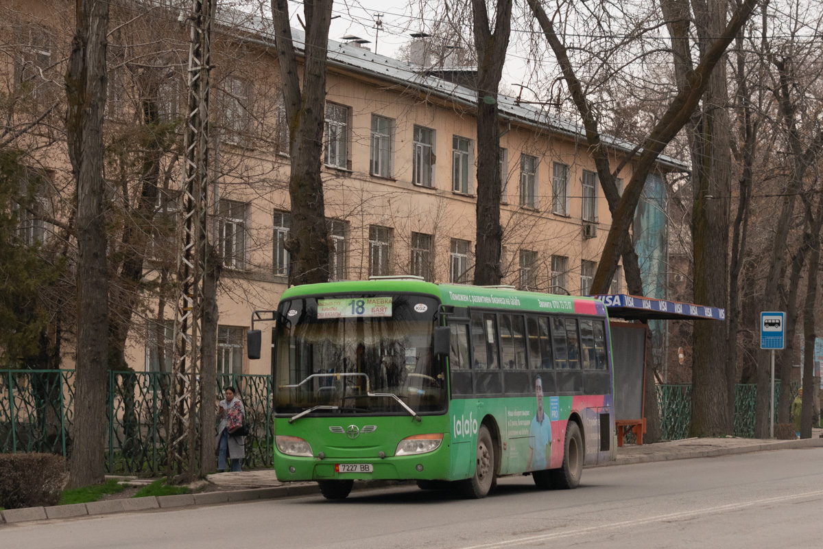 Kyrgyzstan, Yaxing JS6851H1 # 7227 BB