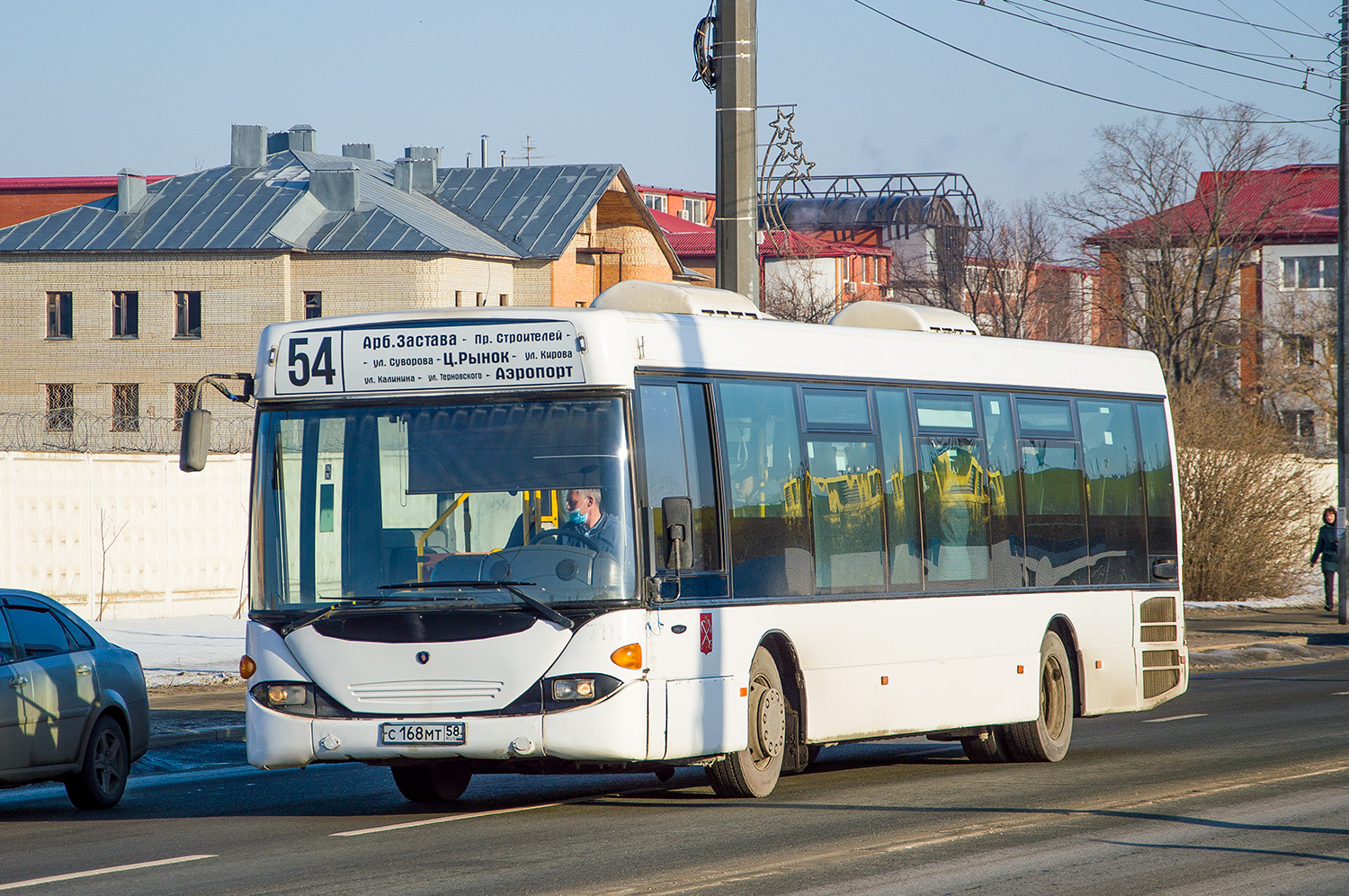 Penza region, Scania OmniLink I (Scania-St.Petersburg) # С 168 МТ 58