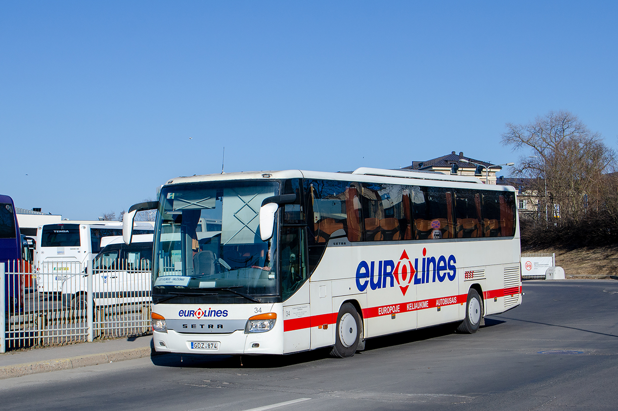 Lithuania, (unknown) # 50; Lithuania, Setra S415GT-HD # 34