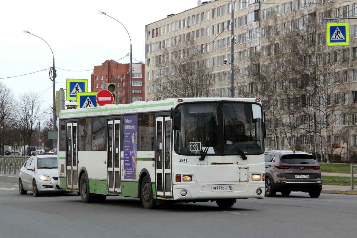 Saint Petersburg, LiAZ-5293.60 # 3656