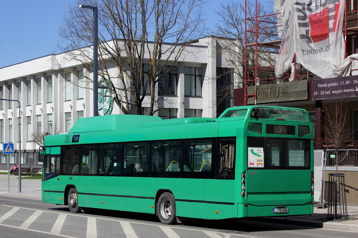 Lithuania, Volvo 7700 CNG # 1645