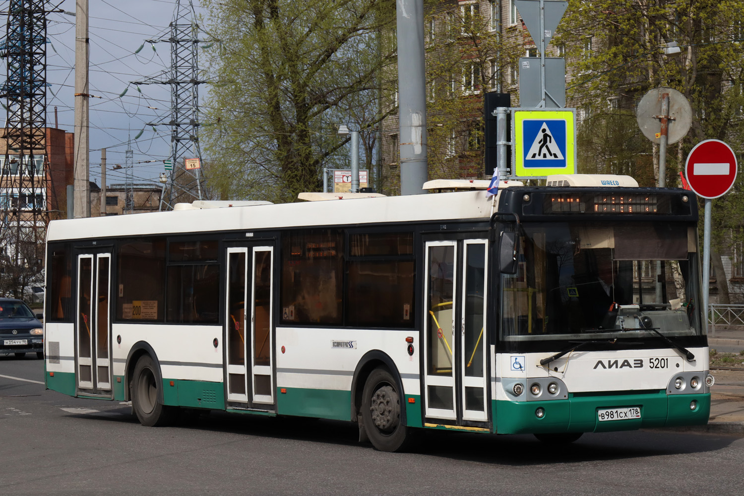 Saint Petersburg, LiAZ-5292.60 # 5201