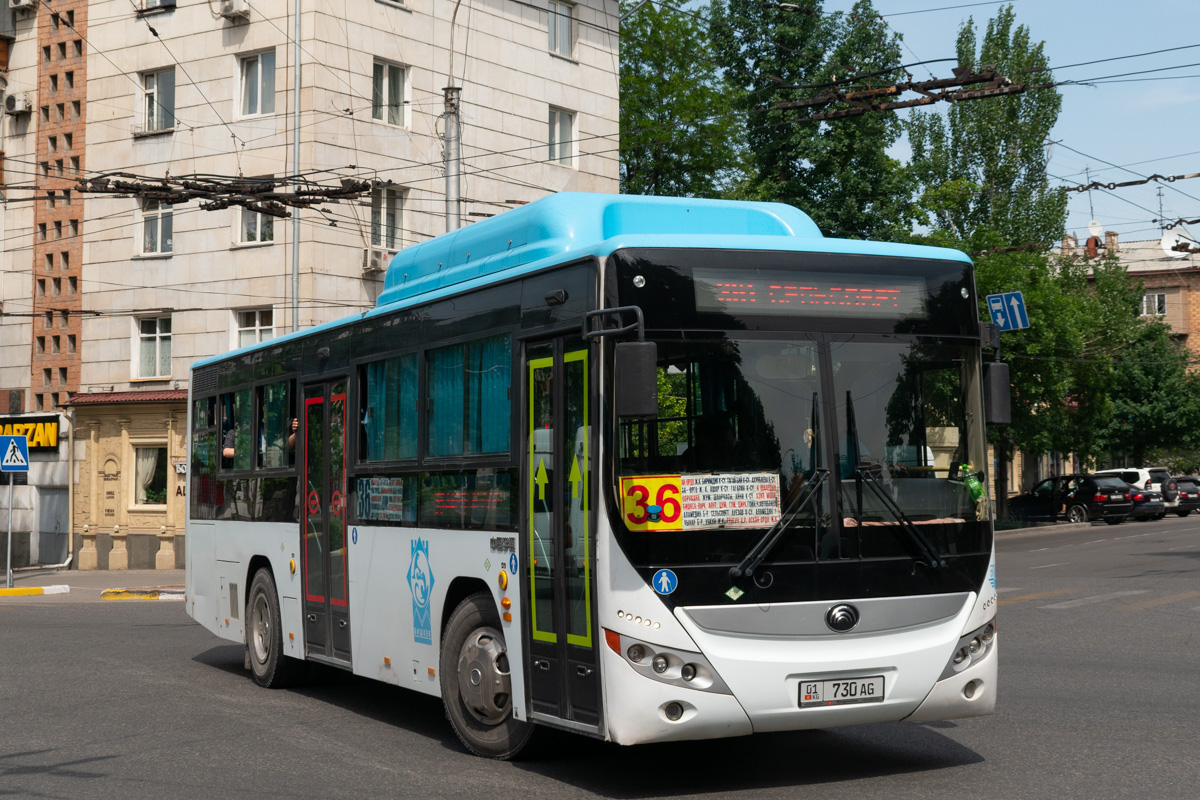 Kyrgyzstan, Yutong ZK6108HGH # 01 730 AG
