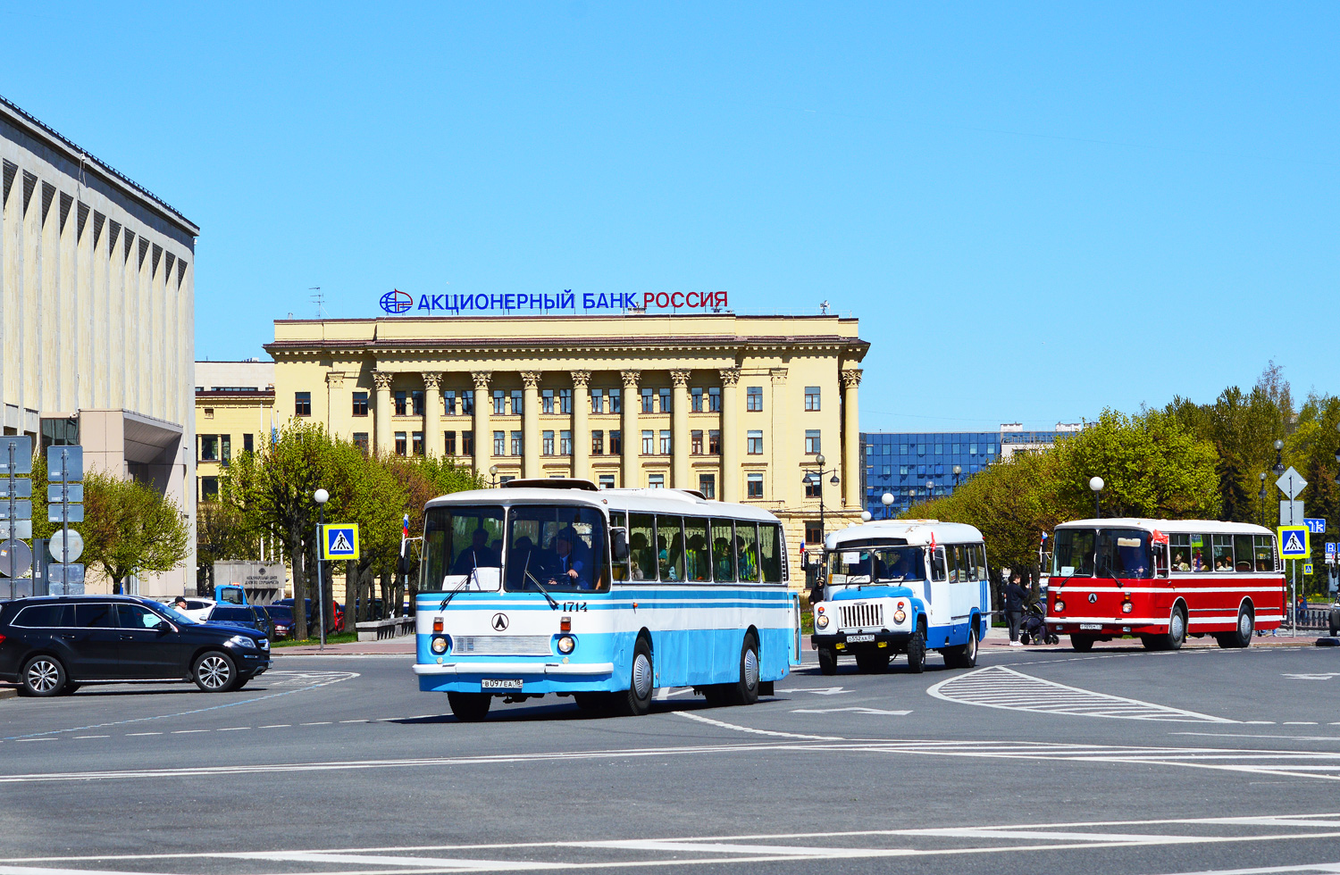 Saint Petersburg, LAZ-699R # 1714; Saint Petersburg — III International Transport Festival "SPbTransportFest-2022"