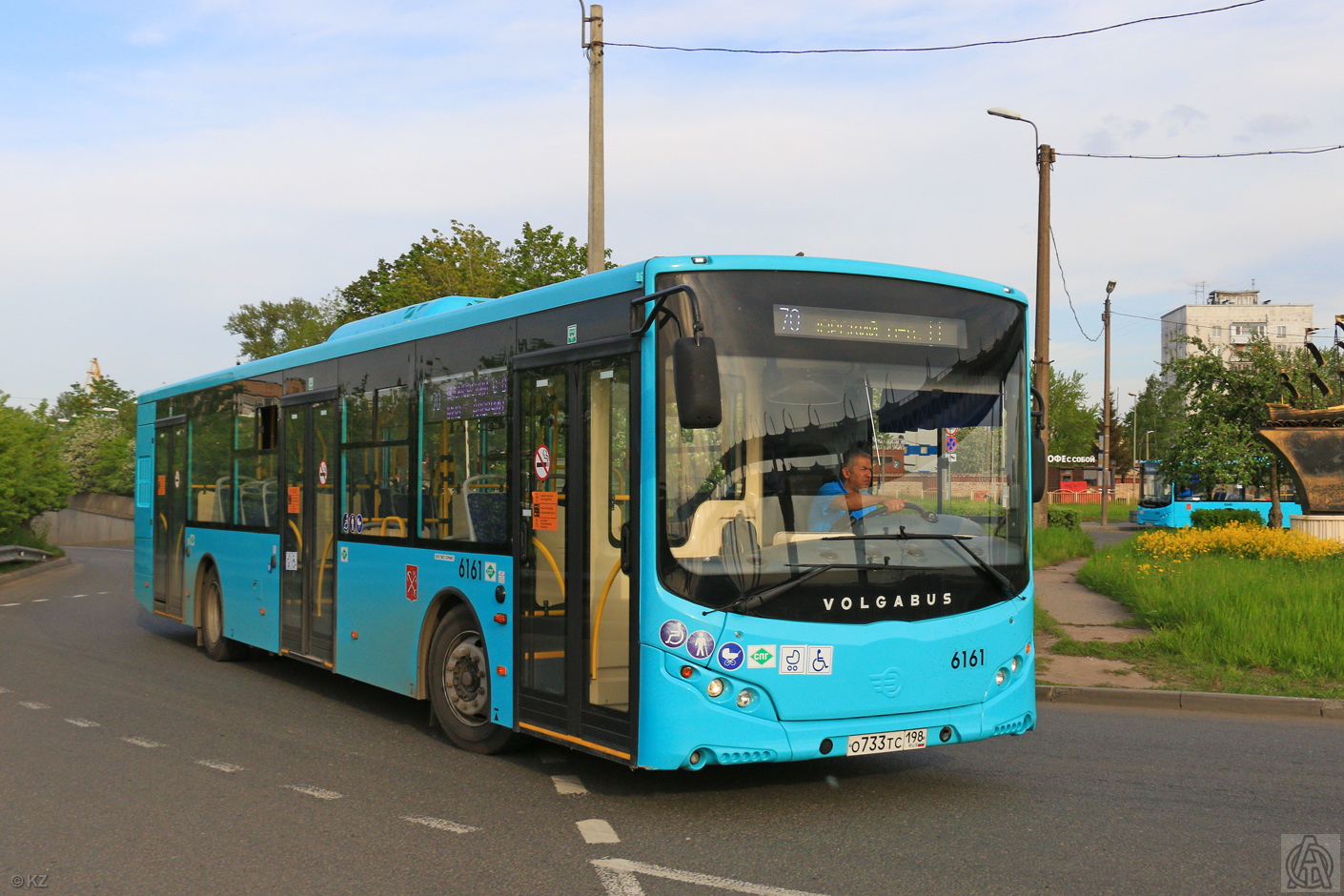 Saint Petersburg, Volgabus-5270.G2 (LNG) # 6161