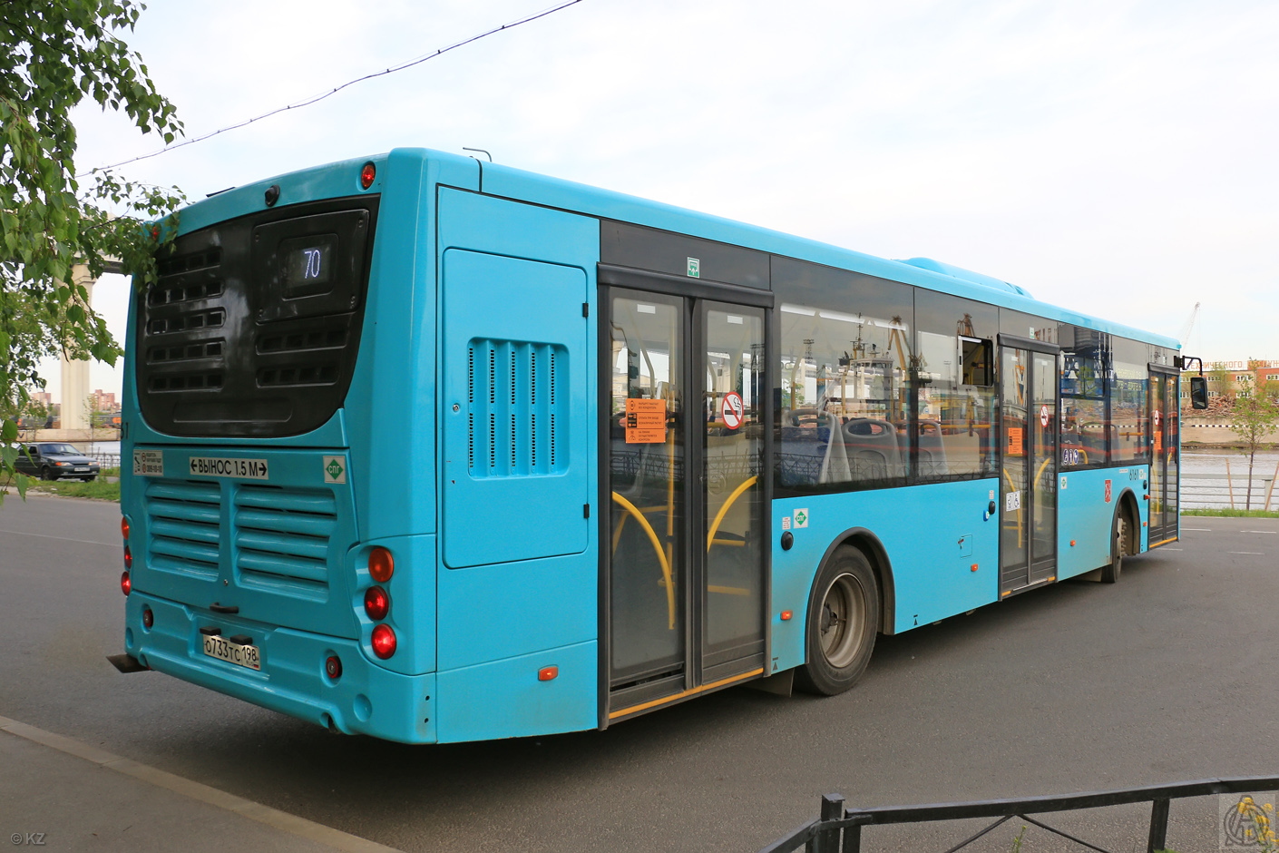 Saint Petersburg, Volgabus-5270.G2 (LNG) # 6161