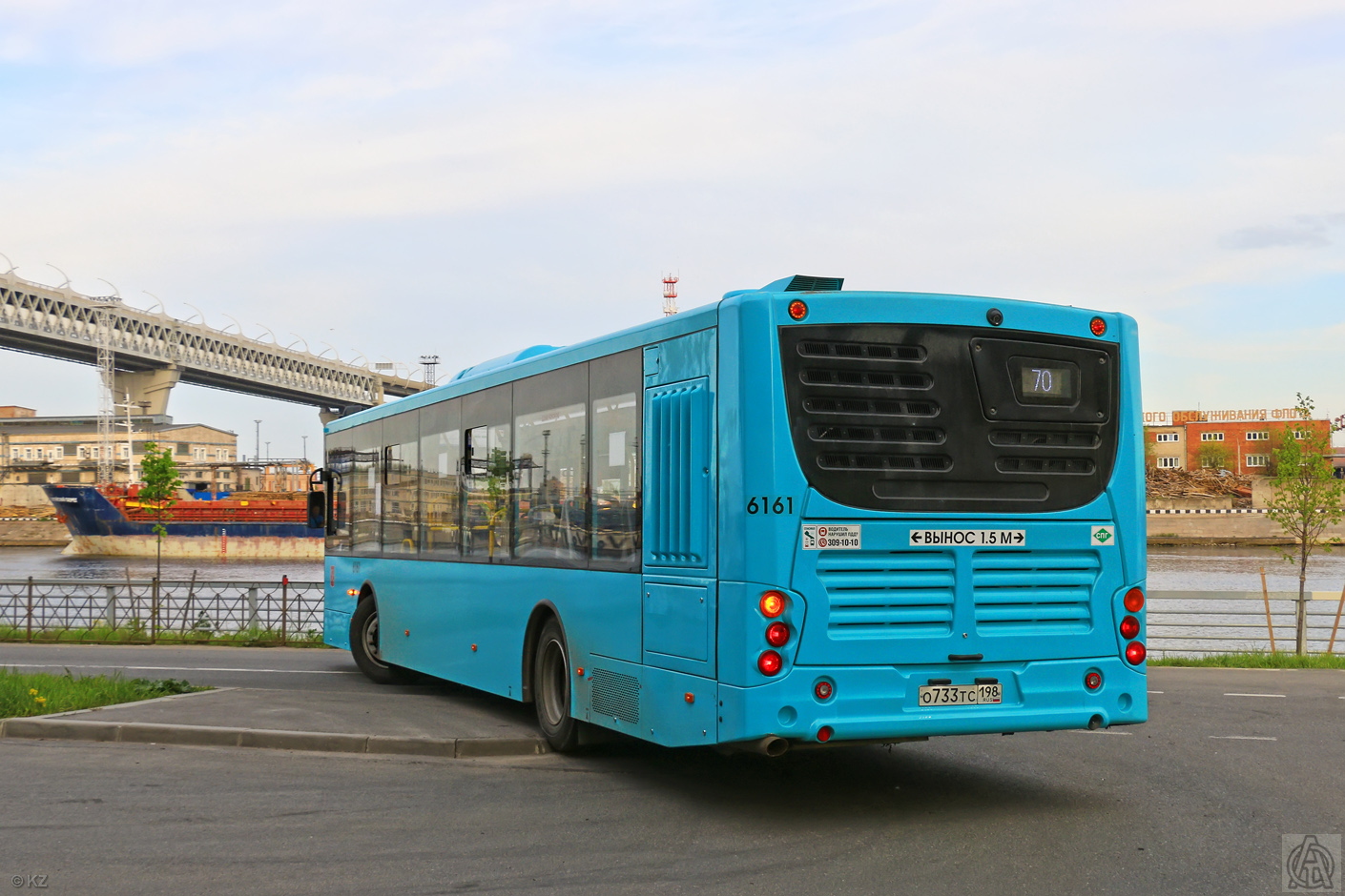 Saint Petersburg, Volgabus-5270.G2 (LNG) # 6161
