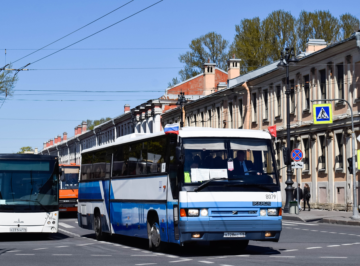 Saint Petersburg, Ikarus 253.52 # 8079; Saint Petersburg — III International Transport Festival "SPbTransportFest-2022"