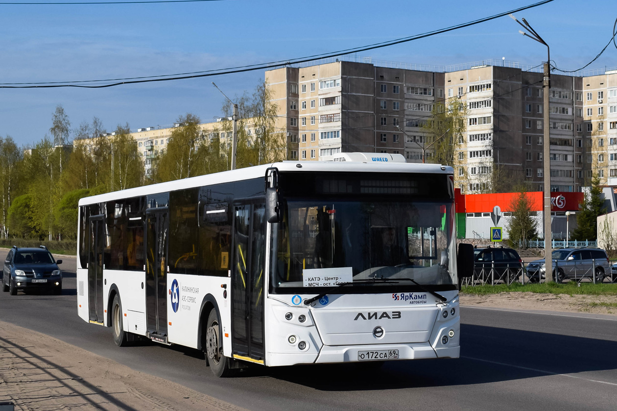 Tver region, LiAZ-5292.22 (2-2-2) # О 172 СА 69