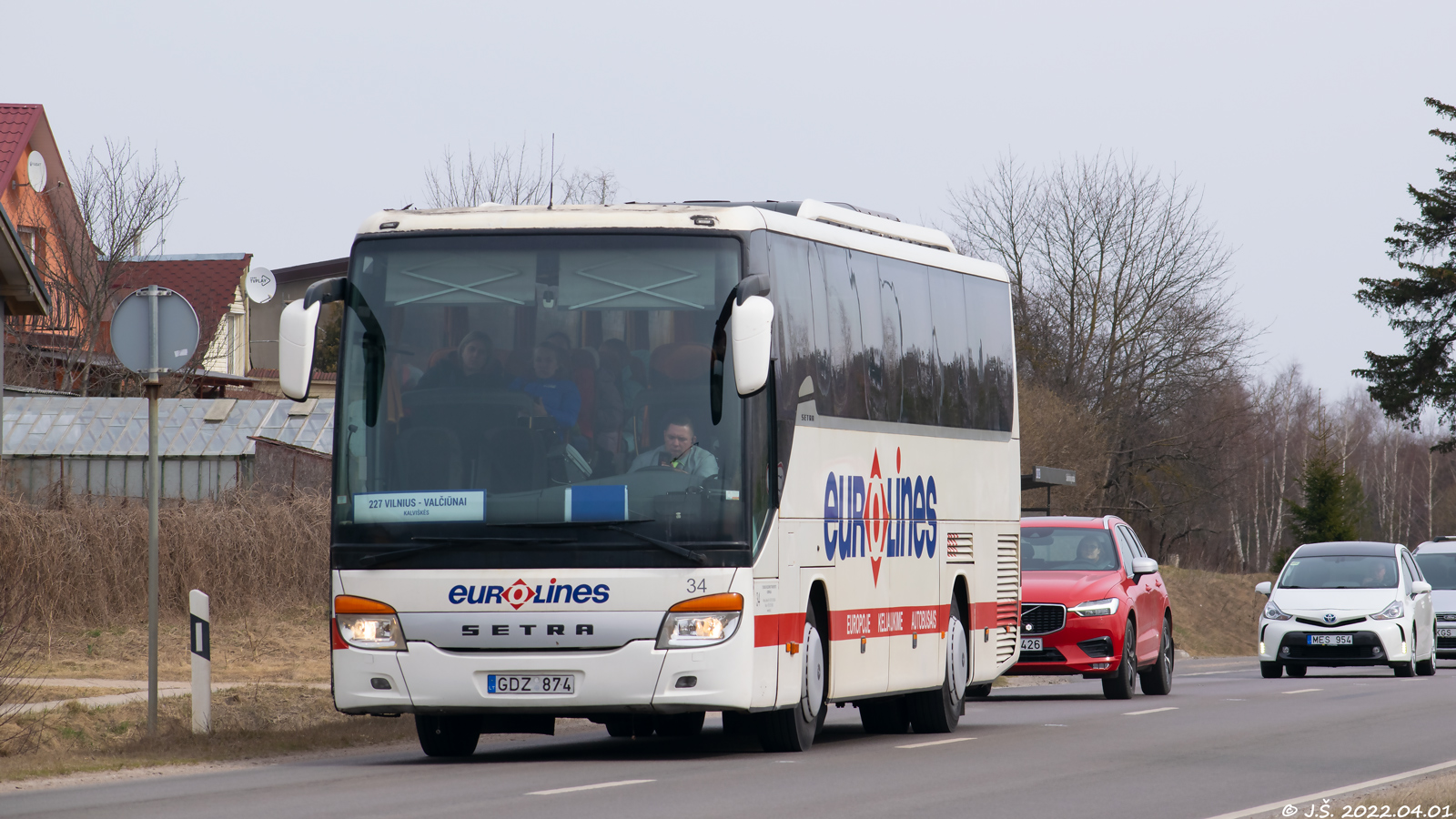 Lithuania, Setra S415GT-HD # 34
