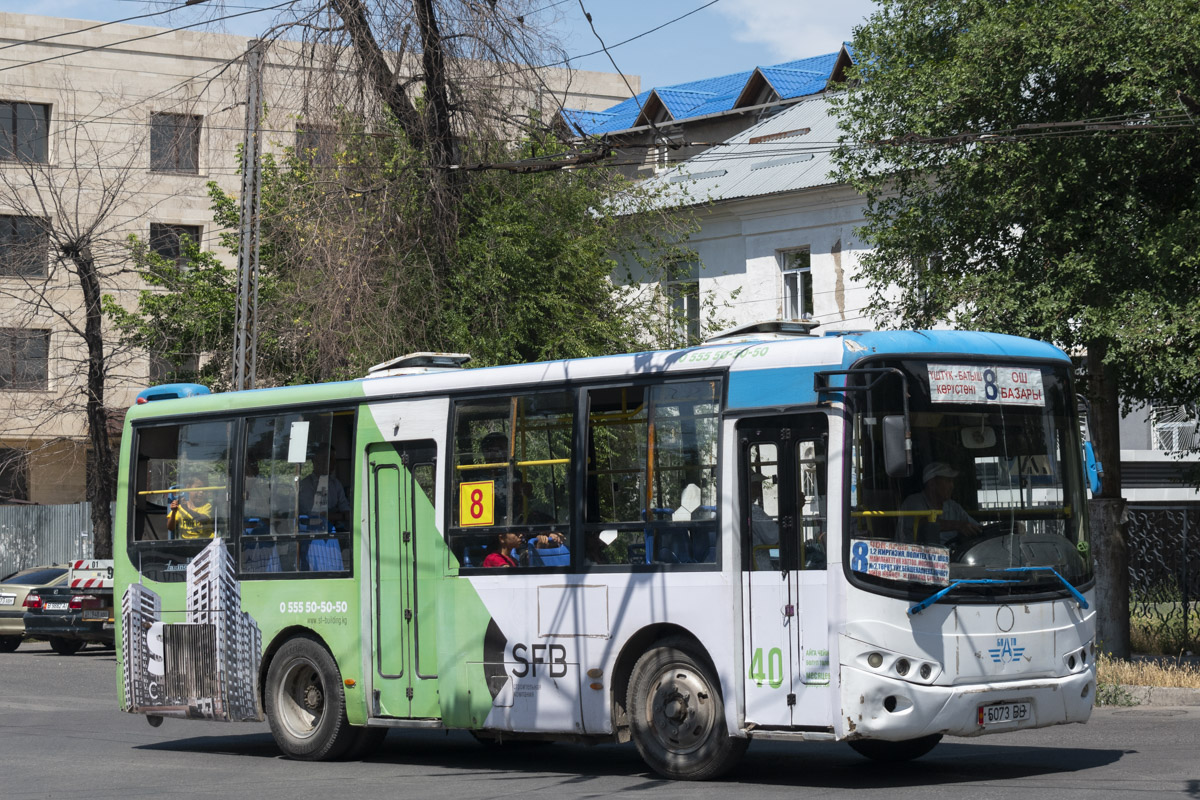 Kyrgyzstan, Yaxing JS6811GH # 5073 BB