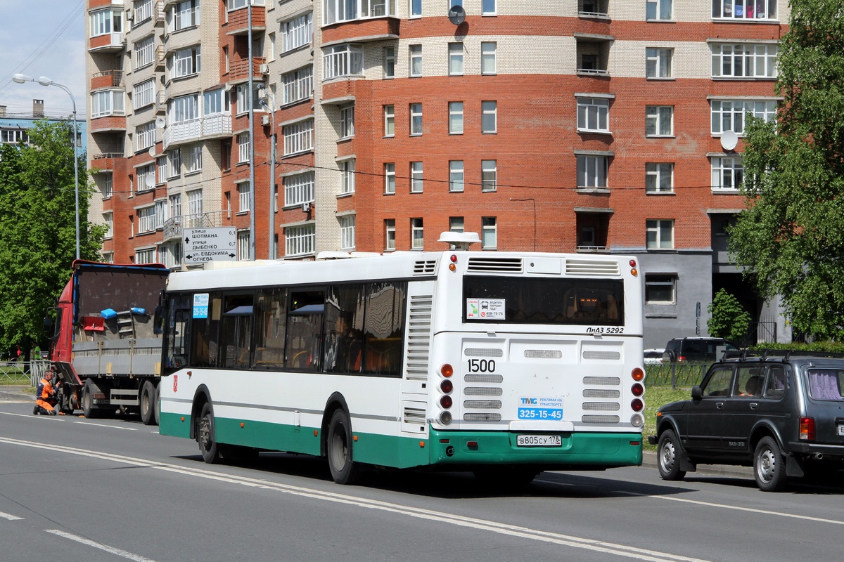 Saint Petersburg, LiAZ-5292.60 # 1500