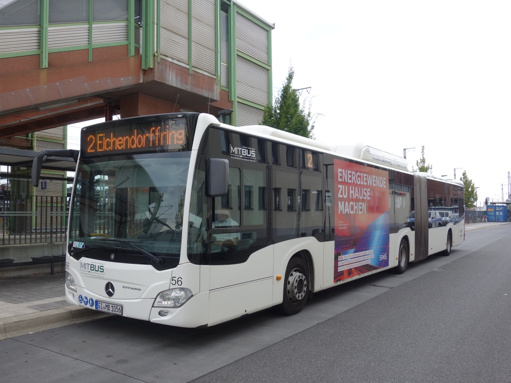 Hesse, Mercedes-Benz Citaro C2 G NGT # 56